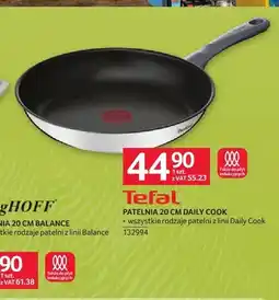 Selgros Patelnia 20 cm Daily Cook Tefal oferta
