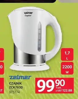 Selgros Czajnik elektryczny Zelmer Crystal ZCK7630 oferta