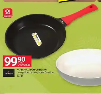 Selgros Patelnia 24 cm Obsidian Zwieger oferta