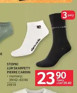 Selgros Stopki Pierre Cardin 3-pak oferta