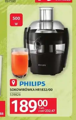 Selgros Sokowirówka Philips HR1832/00 oferta