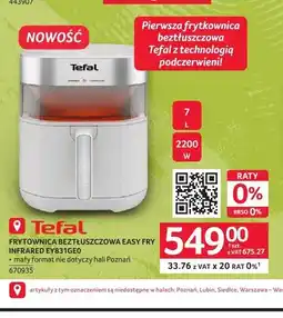 Selgros Frytownica beztłuszczowa Tefal Easy Fry Infrared EY831GEO oferta