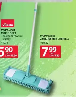 Selgros Mop płaski z mikrofibry Chenille oferta