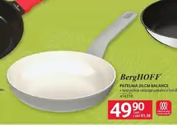 Selgros Patelnia 20 cm Balance BergHOFF oferta