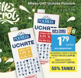 Delikatesy Centrum Mleko Polmlek oferta