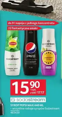 Selgros Syrop Sodastream Lipton Green Ice Tea oferta