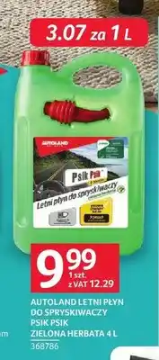 Selgros Letni płyn do spryskiwaczy Autoland Psik Psik Zielona Herbata oferta