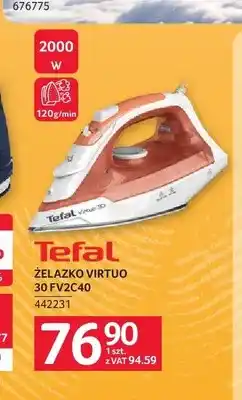 Selgros Żelazko Tefal Virtuo oferta