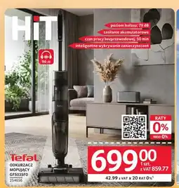 Selgros Odkurzacz mopujący Tefal oferta