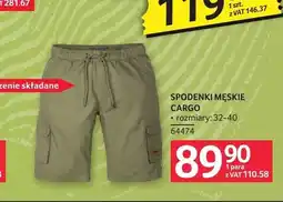 Selgros Spodenki męskie Cargo oferta