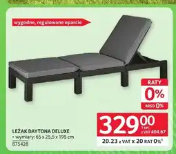 Selgros Leżak Daytona Deluxe oferta