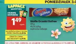 Delikatesy Centrum Wafle Grześki oferta