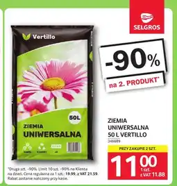 Selgros Ziemia uniwersalna Vertillo oferta