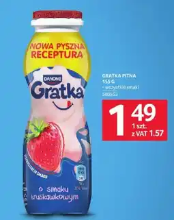 Selgros Jogurt pitny Gratka o smaku truskawkowym oferta