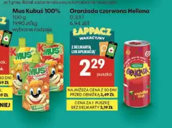 Delikatesy Centrum Oranżada Hellena oferta