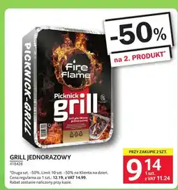 Selgros Grill jednorazowy Fire & Flame Picknick oferta