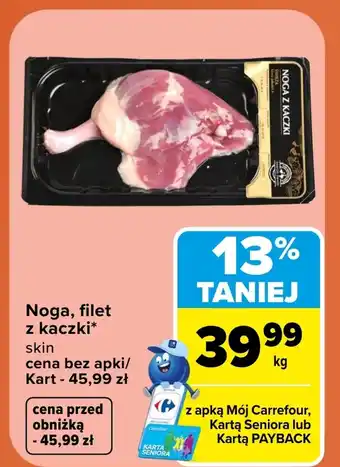 Carrefour Market Noga z kaczki Carrefour oferta