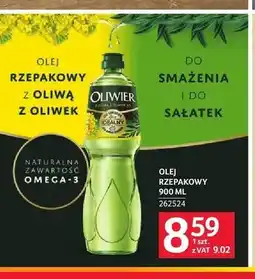 Selgros Olej rzepakowy z oliwą z oliwek Oliwier oferta