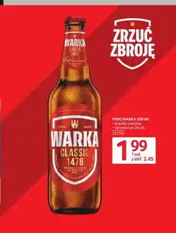 Selgros Piwo Warka Classic oferta