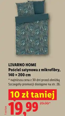 Lidl Pościel Livarno oferta