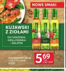 Selgros Olej rzepakowy smakowy Kujawski czosnek bazylia papryka ostra oferta