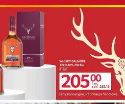 Selgros Whisky The Dalmore 12YO 40% oferta