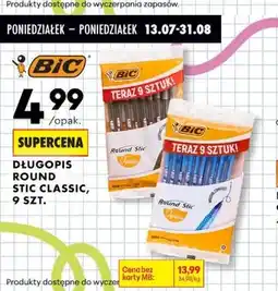 Biedronka Długopis BIC Round Stic Classic oferta