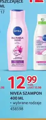 Selgros Szampon do włosów Nivea Hairmilk Shine oferta