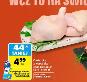 Carrefour Market Ćwiartka z kurczaka Carrefour oferta