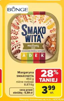 Carrefour Market Margaryna Smakowita oferta