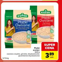 Carrefour Market Płatki owsiane Kupiec oferta