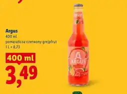 Lidl Piwo Argus pomarańcza-czerwony grejpfrut oferta