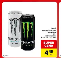 Carrefour Market Napój energetyczny Monster oferta