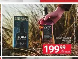 Selgros Whisky Jura 18YO 44% oferta