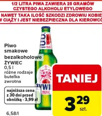 Carrefour Express Piwo bezalkoholowe Żywiec oferta