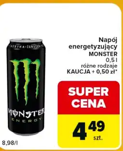 Carrefour Express Napój energetyczny Monster oferta