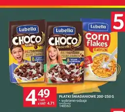 Selgros Płatki śniadaniowe Lubella Choco kulki oferta