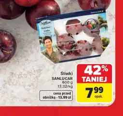 Carrefour Market Śliwki Sanlucar oferta