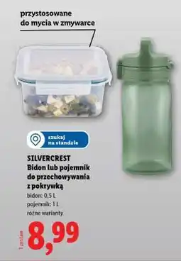Lidl SILVERCREST Bidon lub pojemnik do przechowywania z pokrywką oferta