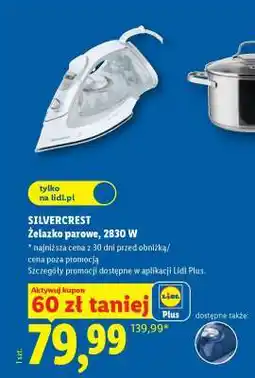 Lidl SILVERCREST Żelazko parowe, 2830 W oferta