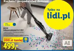 Lidl BOSCH Odkurzacz pionowy 2 w 1, 20 V oferta