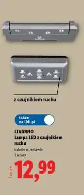 Lidl LIVARNO Lampa LED z czujnikiem ruchu oferta