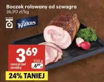 Delikatesy Centrum Boczek rolowany od szwagra oferta