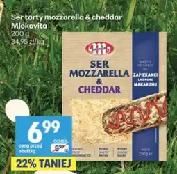 Delikatesy Centrum Ser tarty mozzarella&cheddar oferta