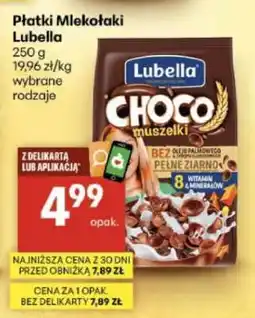 Delikatesy Centrum Płatki Mlekołaki Lubella oferta