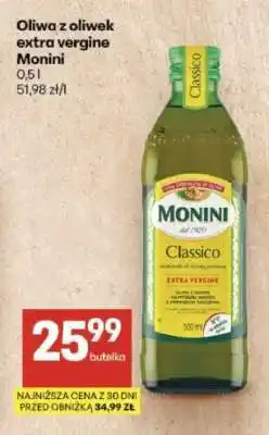 Delikatesy Centrum Oliwa z oliwek extra vergine Monini oferta