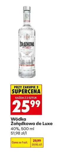 Biedronka Wódka Żołądkowa de Luxe oferta