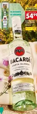 Biedronka RUM BACARDI CARTA BLANCA oferta