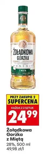Biedronka ŻOŁĄDKOWA GORZKA Z MIĘTĄ oferta