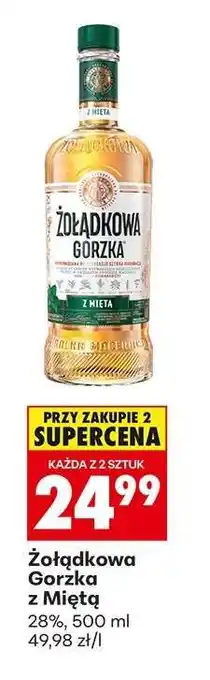 Biedronka ŻOŁĄDKOWA GORZKA Z MIĘTĄ oferta